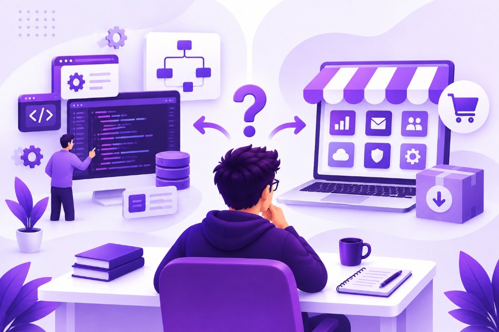 Choosing between custom software development and ready-made off-the-shelf tools