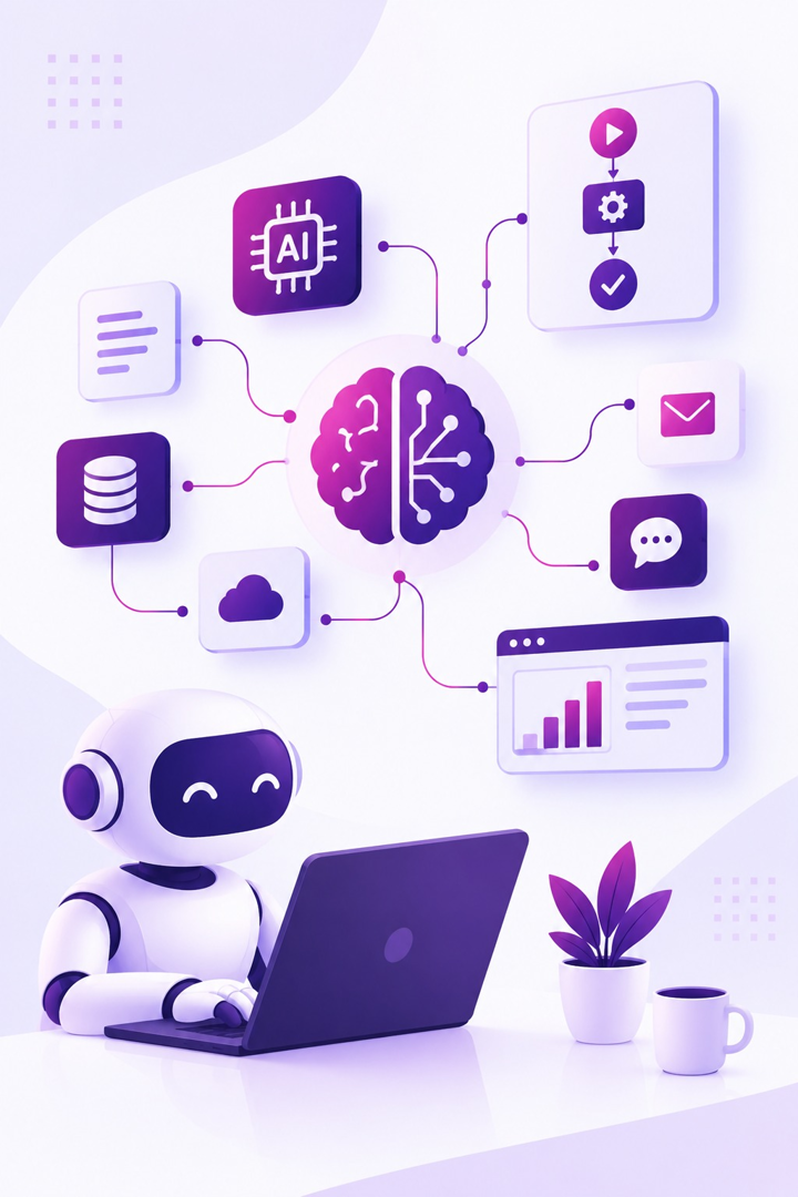 AI & automation illustration